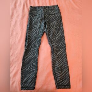 Lululemon Animal Stripe Leggings